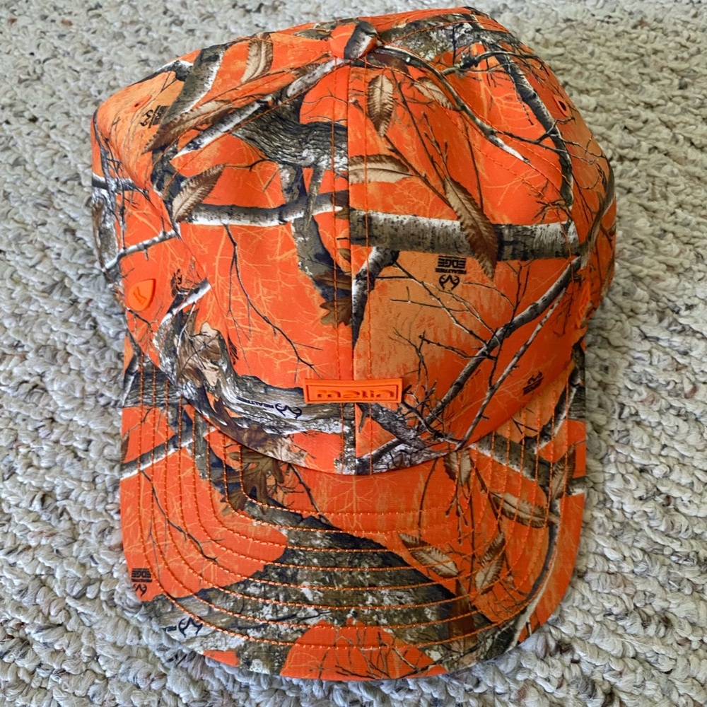 Melin Orange Camo Hat